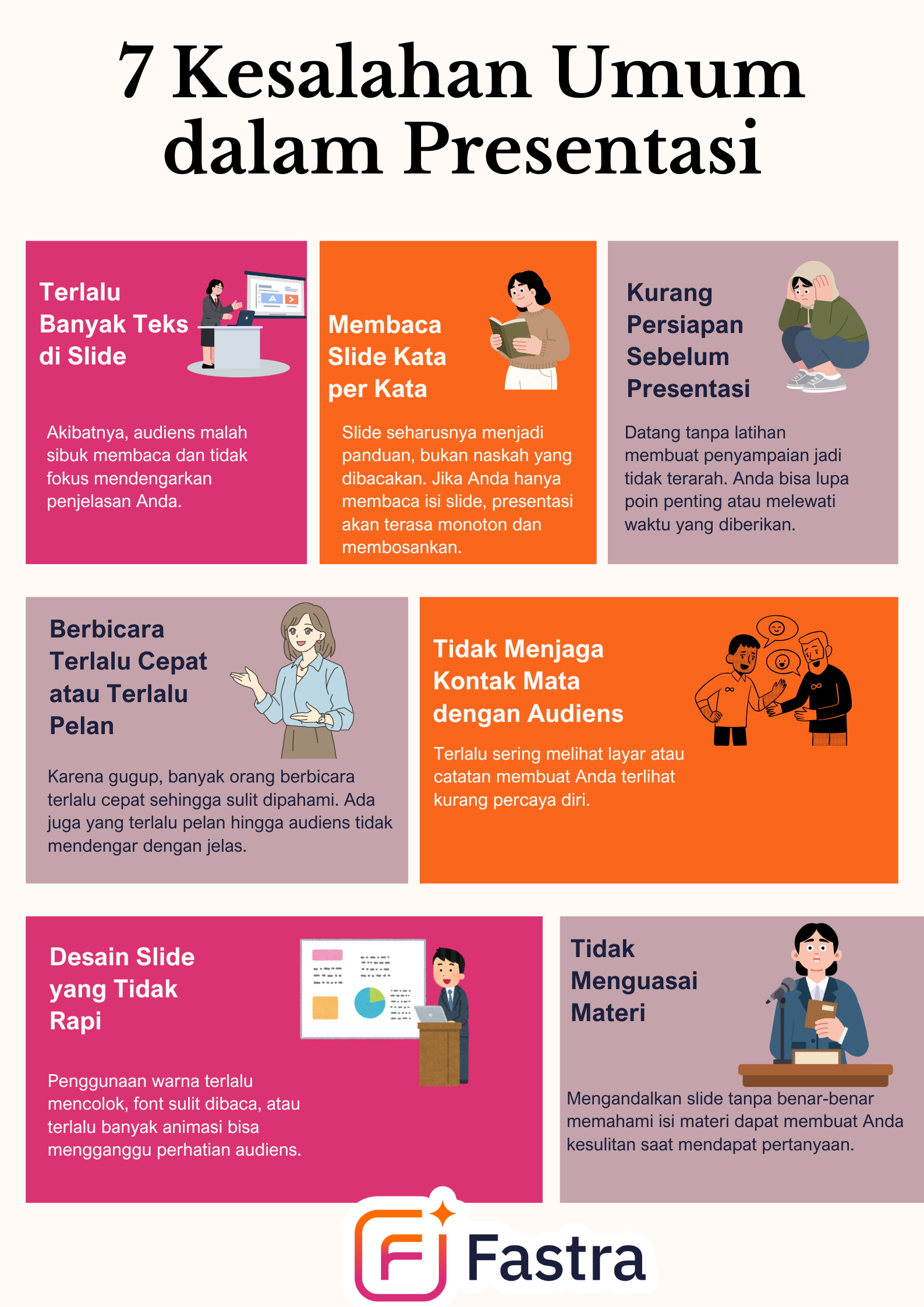 7 Kesalahan Umum dalam Presentasi