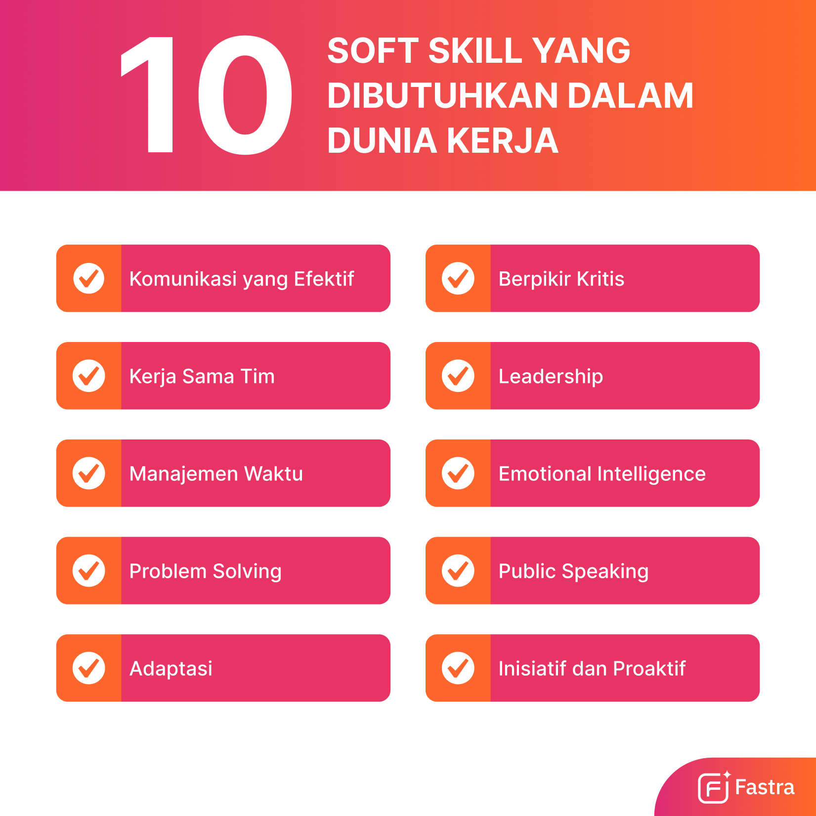 softskill dalam dunia kerja