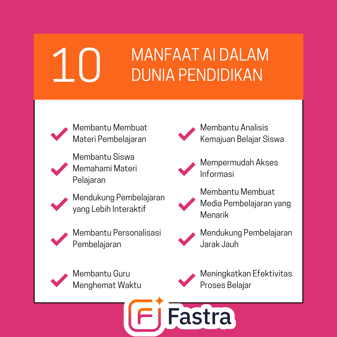 manfaat AI dalam dunia pendidikan