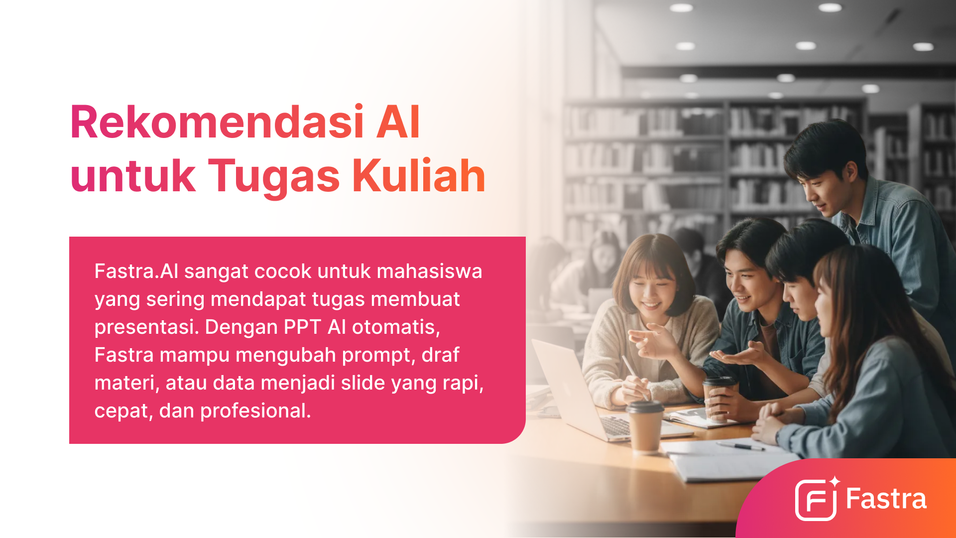 rekomendasi AI untuk tugas kuliah